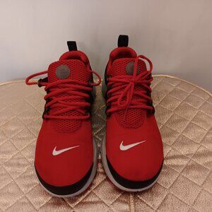 🔥PRICE DROP:Nike Air Presto GS University Red Black 833875 Size 7Y  Women's 8.5